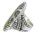 Turquoise Southwest Sterling Silver Ring Size 6 FX22537