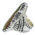 Southwest Genuine Sterling Silver Turquoise Ring Size 6-3/4 FX22541