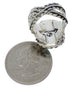 Sterling Silver And Southwestern Turquoise Ring Size 7-1/4 FX22799