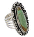 Authentic Sterling Silver And Turquoise Ring Size 4-1/2 UX34506