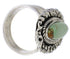 Authentic Sterling Silver And Turquoise Ring Size 4-1/2 UX34506