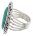 Turquoise And Sterling Silver Jewelry Ring Size 5-1/4 UX34512