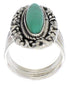 Turquoise And Sterling Silver Jewelry Ring Size 5-1/4 UX34512