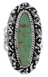 Turquoise And Sterling Silver Jewelry Ring Size 6-1/4 UX34519