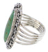 Turquoise And Sterling Silver Jewelry Ring Size 6-1/4 UX34519