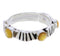 Authentic Yellow Mother Of Pearl Stackable Ring Size 7-3/4 UX34875