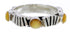 Genuine Yellow Mother Of Pearl Stackable Ring Size 8-1/4 UX34877