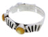 Genuine Yellow Mother Of Pearl Stackable Ring Size 8-1/4 UX34877