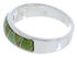 Genuine Sterling Silver Turquoise Inlay Ring Size 7-3/4 UX36906