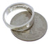 Silver And Turquoise Inlay Southwest Ring Size 7-1/4 UX36916