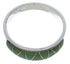 Genuine Sterling Silver Turquoise Inlay Ring Size 6-3/4 UX37035