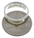 Southwestern Sterling Silver Multicolor Inlay Ring Size 6-1/2 UX37298