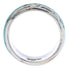 Sterling Silver Southwestern Turquoise Water Wave Ring Size 5-1/4 QX86910
