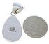 Turquoise Opal Inlay Sterling Silver Pendant MX22207