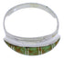 Sterling Silver Jewelry Turquoise Inlay Ring Size 4-3/4 MX22399