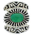 Southwest Turquoise Sterling Silver Stackable Ring Set Size 6 UX33447