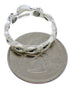 Southwest Sterling Silver And Turquoise Ring Size 7-1/2 UX33536