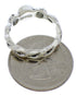 Sterling Silver And Turquoise Jewelry Ring Size 8-1/4 UX33537