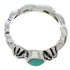 Turquoise Sterling Silver Southwest Jewelry Ring Size 5-1/4 UX33538