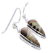 Tiger Eye And Multicolor Inlay Earrings EX32721