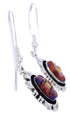 Southwest Jewelry Multicolor Inlay Earrings EX32750
