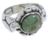 Authentic Sterling Silver Turquoise Ring Size 7-3/4 WX39050