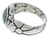 Sterling Silver Southwest Turquoise Ring Size 8-1/4 WX39308