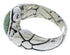 Sterling Silver Turquoise Southwest Ring Size 5-1/2 WX39311