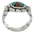 Multicolor Authentic Sterling Silver Ring Size 8-1/4 WX39523