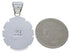 Multicolor Inlay Southwestern Silver Pendant PX30426