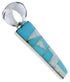Turquoise Inlay And Opal Jewelry Pendant PX30480
