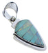 Turquoise And Opal Southwestern Pendant Jewelry PX30513