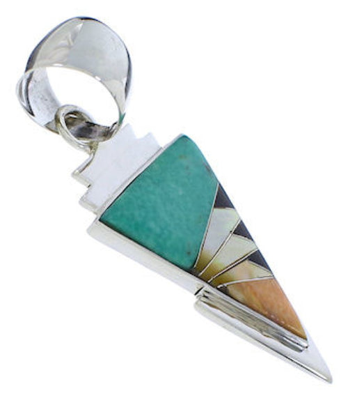 Multicolor Sterling Silver Jewelry Pendant PX30533