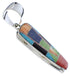 Silver And Multicolor Jewelry Southwest Pendant PX30572
