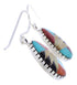 Multicolor And Genuine Sterling Silver Earrings EX32336