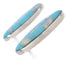 Southwestern Turquoise And Opal Inlay Earrings EX32408
