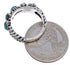 Turquoise Genuine Sterling Silver Ring Size 6-1/4 WX34700