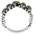 Sterling Silver Southwest Turquoise Ring Size 8-1/2 WX34739