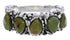 Authentic Sterling Silver Turquoise Jewelry Ring Size 6 WX34756