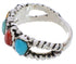 Sterling Silver Multicolor Ring Size 5-1/2 WX34820