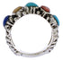 Multicolor Authentic Sterling Silver Ring Size 5 WX34825