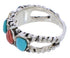 Silver Multicolor Southwestern Ring Size 8-1/4 WX34840