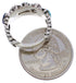 Southwestern Silver Multicolor Jewelry Ring Size 5 WX34848