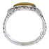 Silver Yellow Mother Of Pearl Southwest Ring Size 6-3/4 WX35264