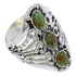 Sterling Silver And Turquoise Ring Size 8 UX32686