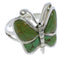 Authentic Sterling Silver And Turquoise Ring Size 6-1/4 UX33038