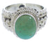 Turquoise And Silver Southwest Ring Size 6-1/2 TX38865