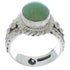 Turquoise And Authentic Sterling Silver Ring Size 6-1/4 TX38857