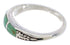 Sterling Silver Turquoise Inlay Southwest Ring Size 5-1/4 UX35204