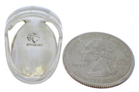 Southwest Silver Multicolor Ring Size 7-1/2 JX37658